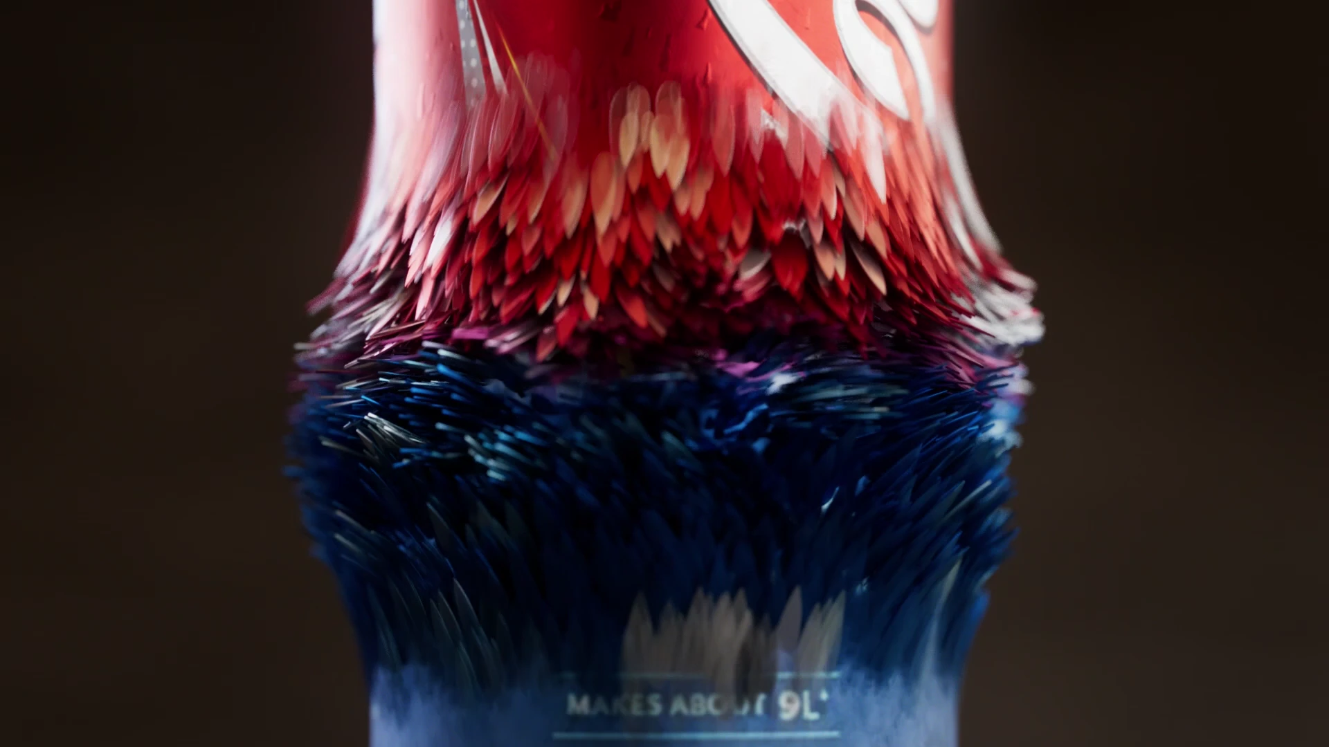 Pattern Reveal — Hero Bottle